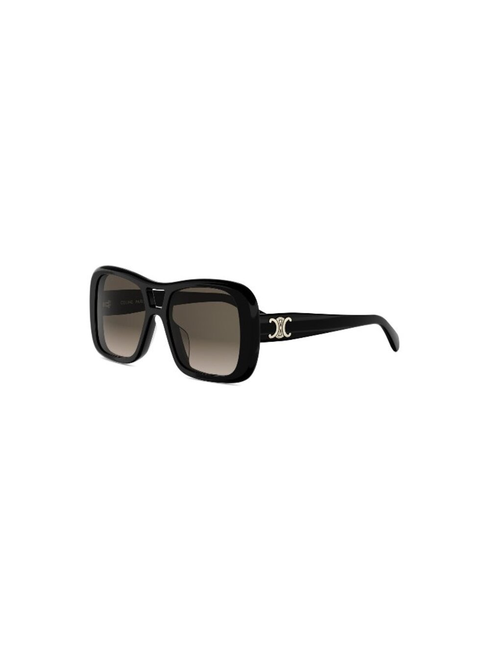 New CELINE Women's Sunglasses Acetate Frame TRIOMPHE CL40331U 01F 55